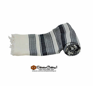 Hiwot Habesha Scarf - Ethiopian handwoven scarf