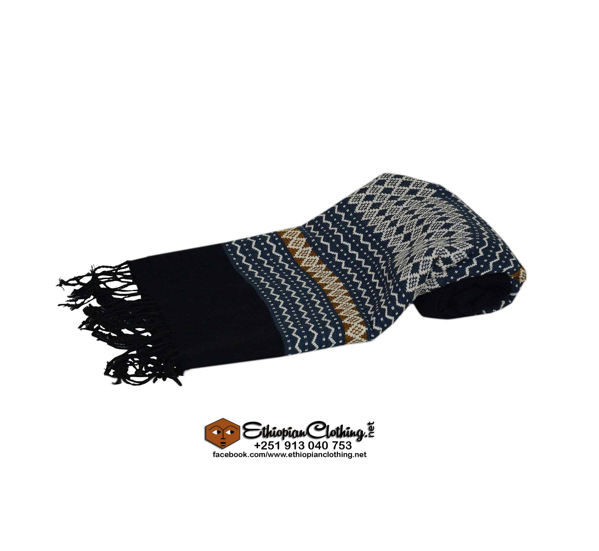 Tikur Ethiopian Scarf - Artisan made scarf