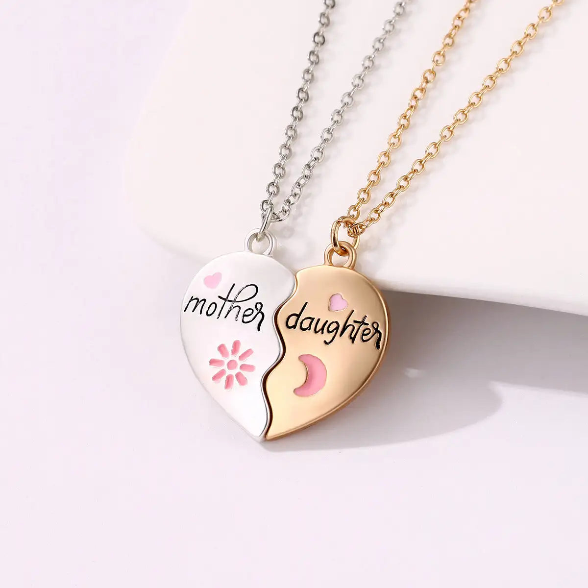 Mom and daughter necklace clearance