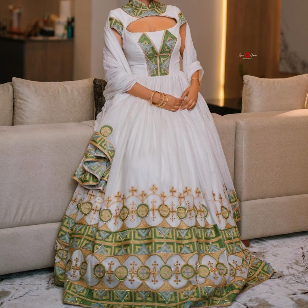 Aklesiya Habesha Traditonal Dress