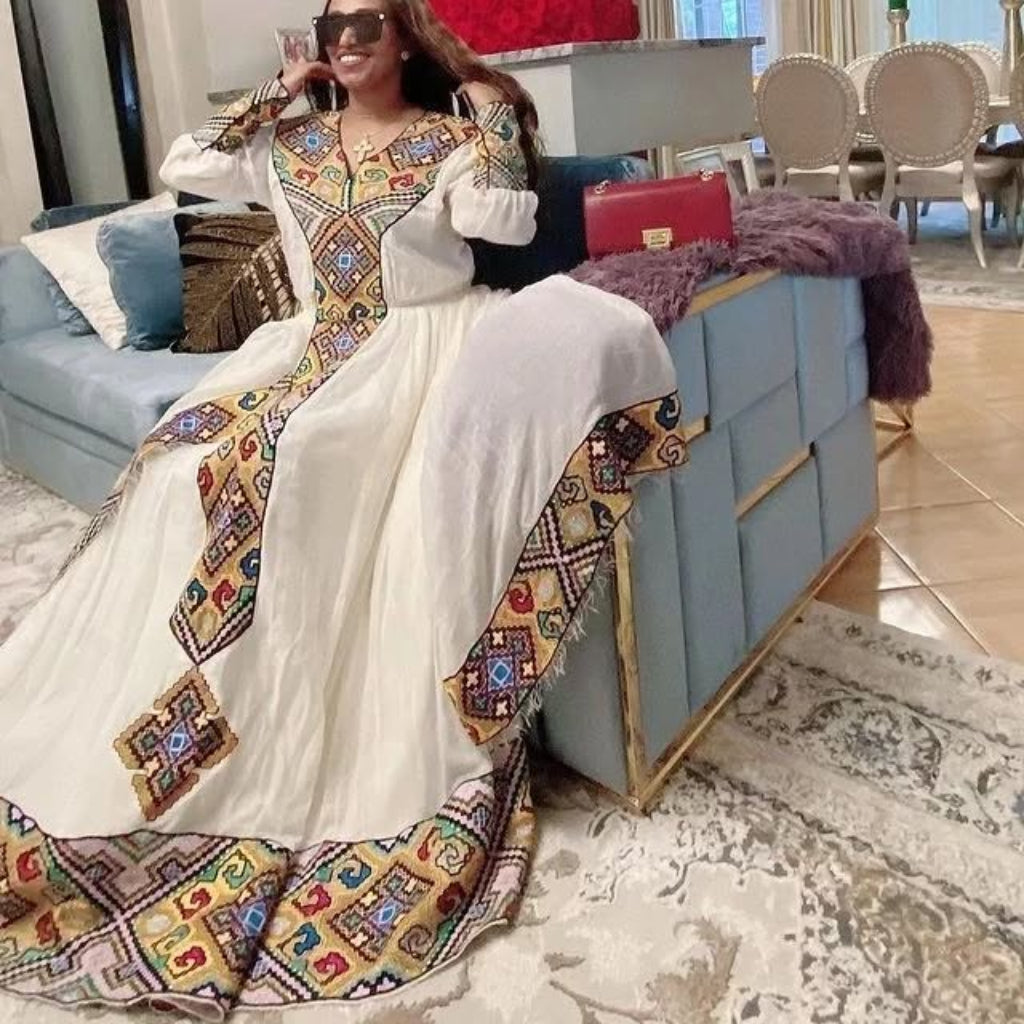 Aselefech Habesha Dress2