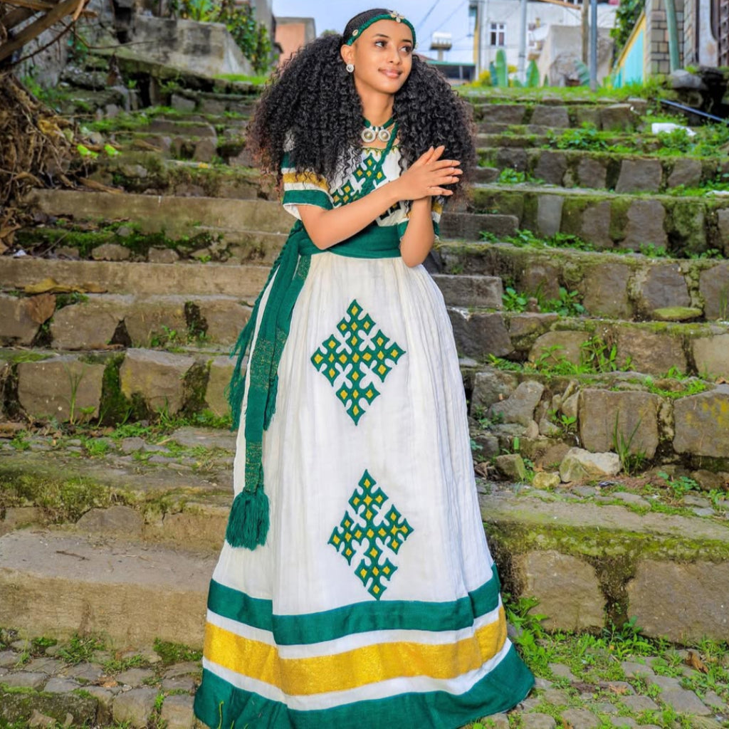 Ashenda Ethiopian Traditonal Dress