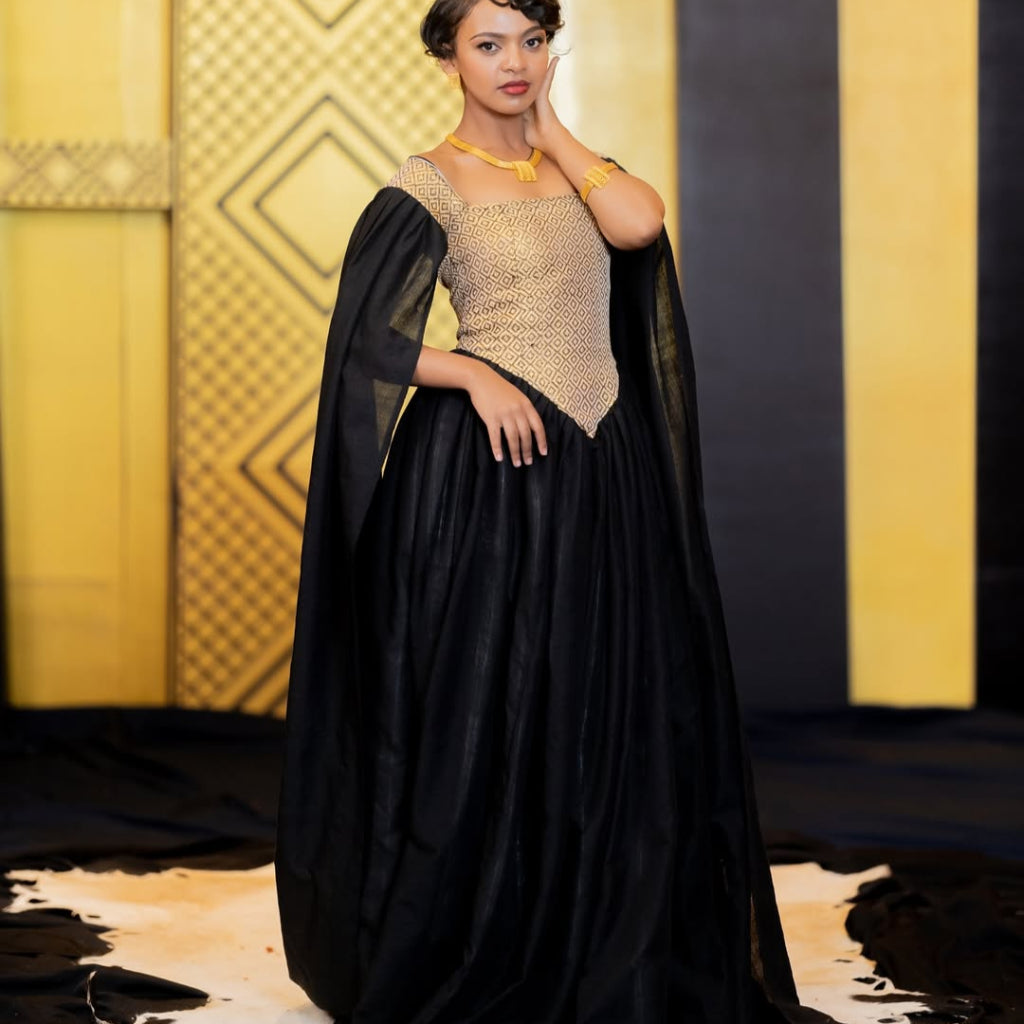 Black Ethiopian Clothes L Black Ethiopian Clothes L