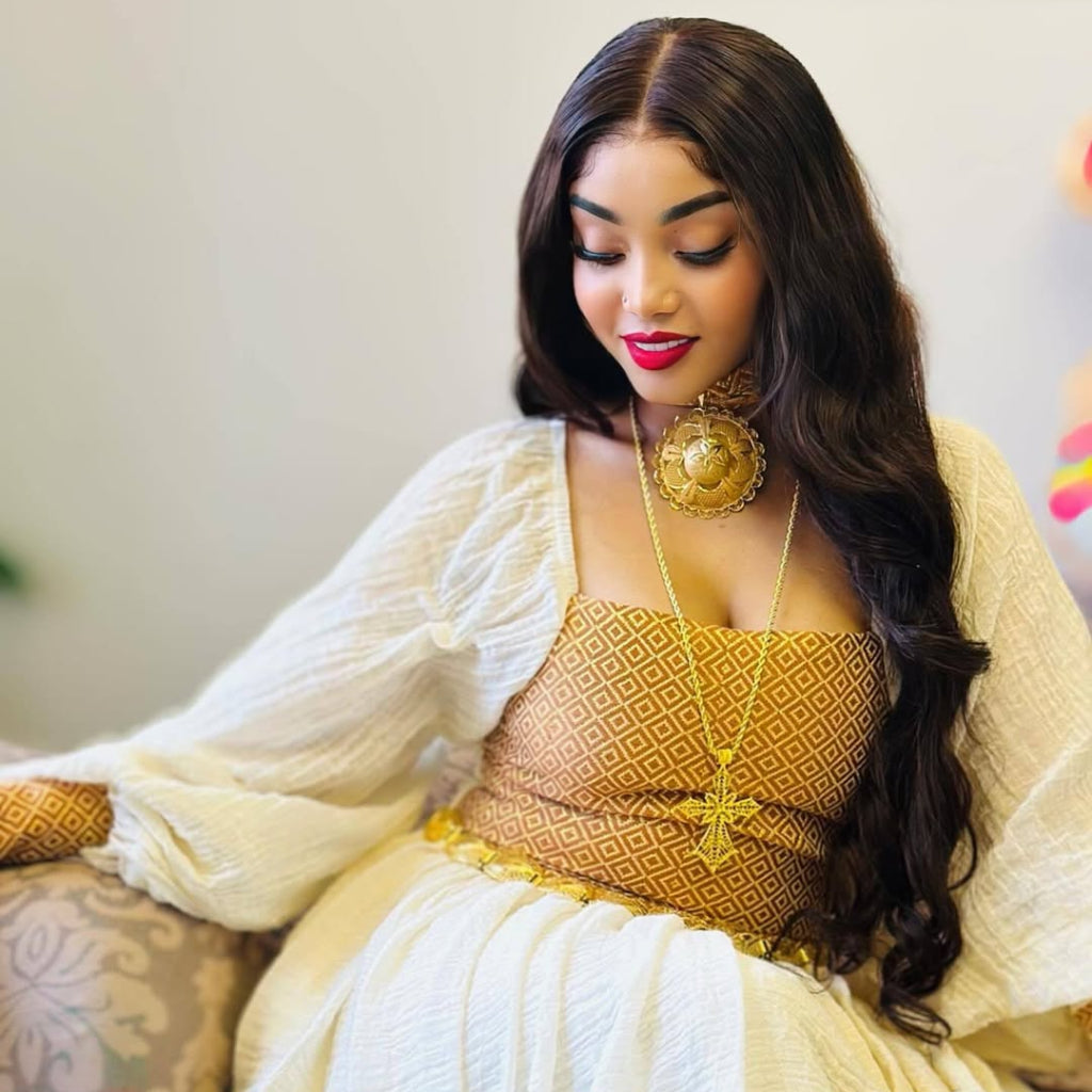 Brkti Habesha Traditonal Dress3