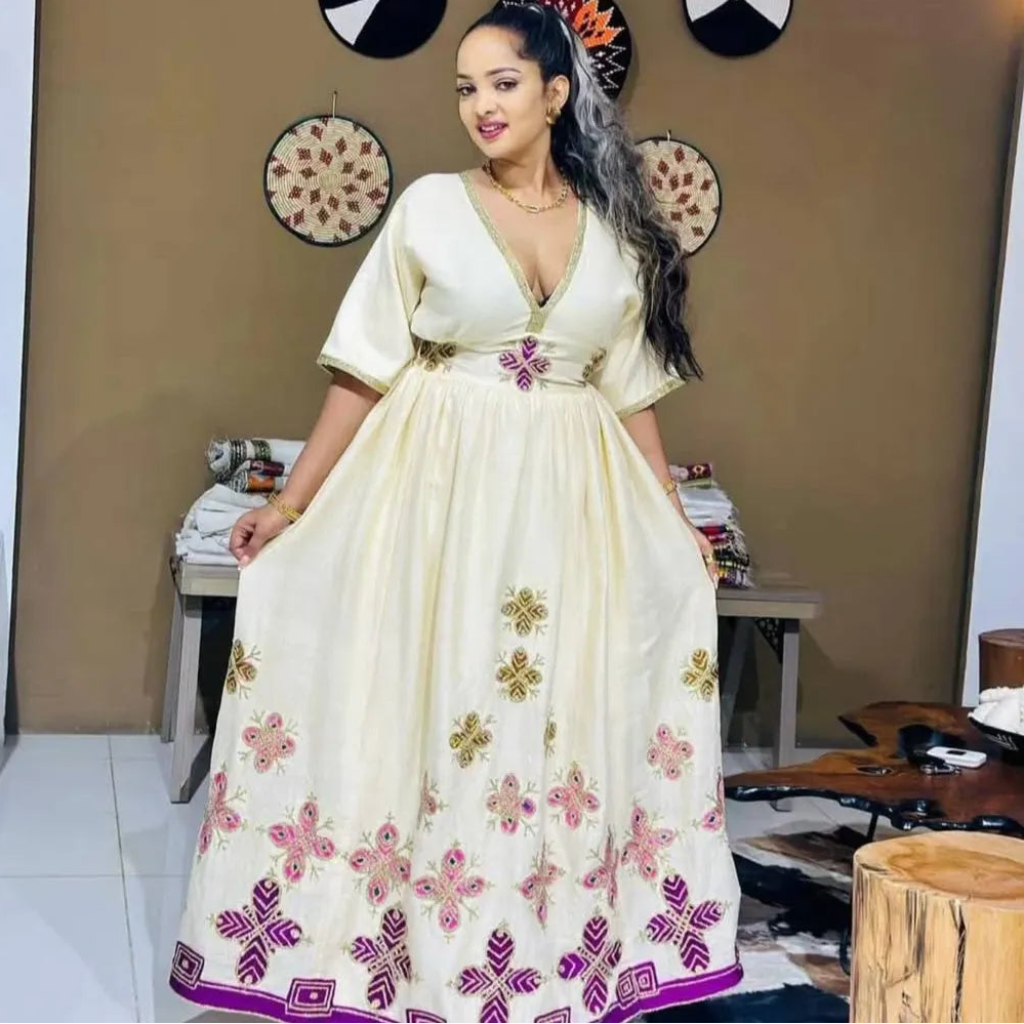 Fiyorina Ethiopian Traditonal Dress