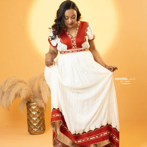 Hareg Ethiopian Traditonal Dress2