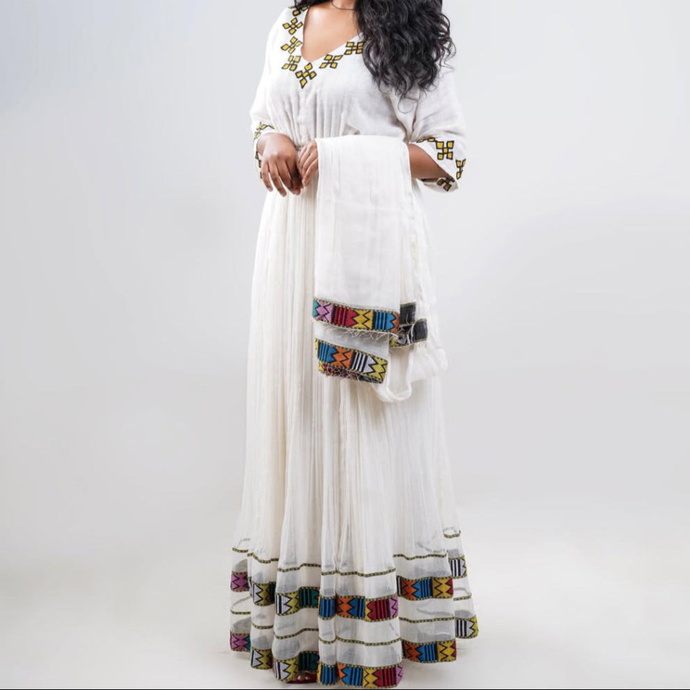 Kukusha Habesha Dress