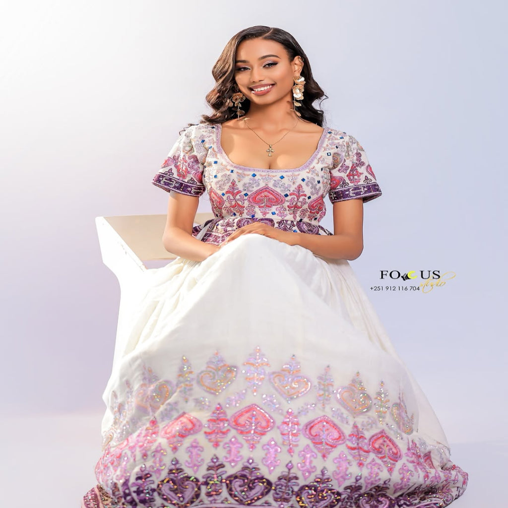 Merawit Ethiopian Traditonal Clothes - EthiopianClothing.Net