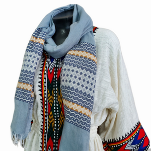 modern handwoven ethiopian scarf