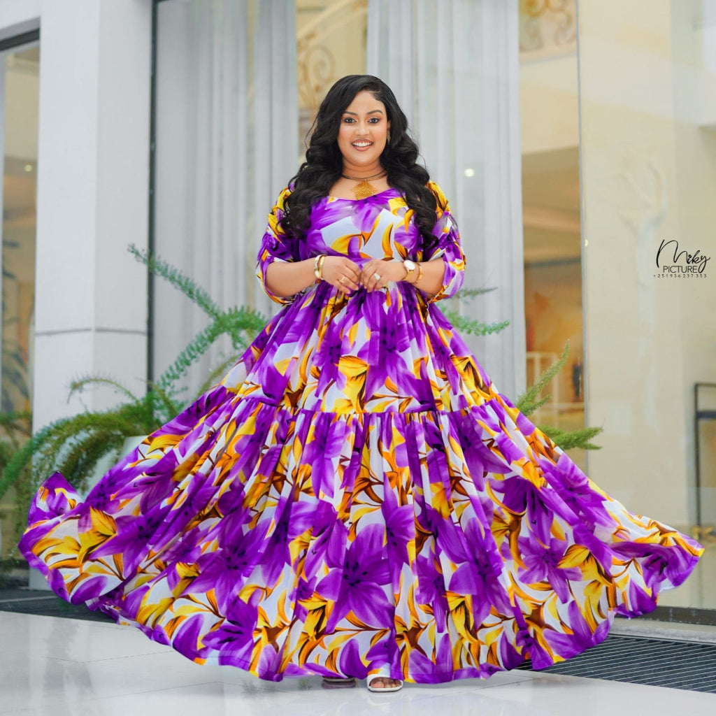 Redu Habesha Chiffon