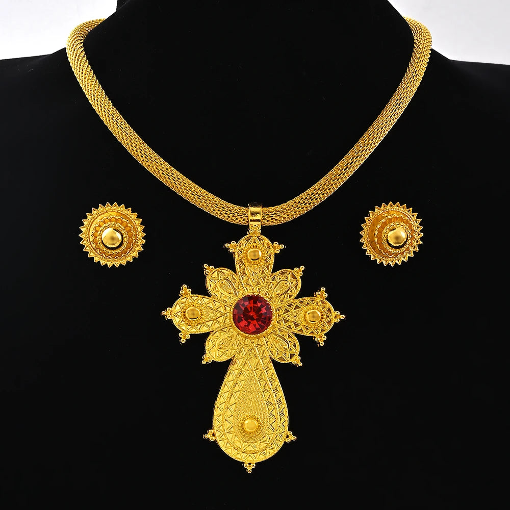 Ethiopian Bridal Wedding Jewelry Set