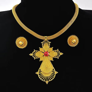 Ethiopian Bridal Wedding Jewelry Set