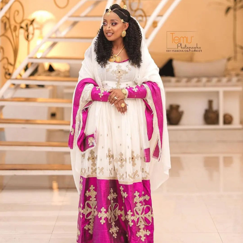 Semawit Ethiopian Tradional Clothes3