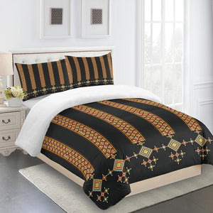 Luxury Bohemian Style Ethiopian Tilet Pattern Duvet Cover