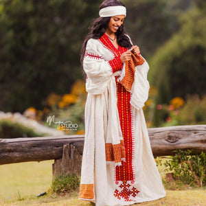 Tirngo Ethiopian  Dress