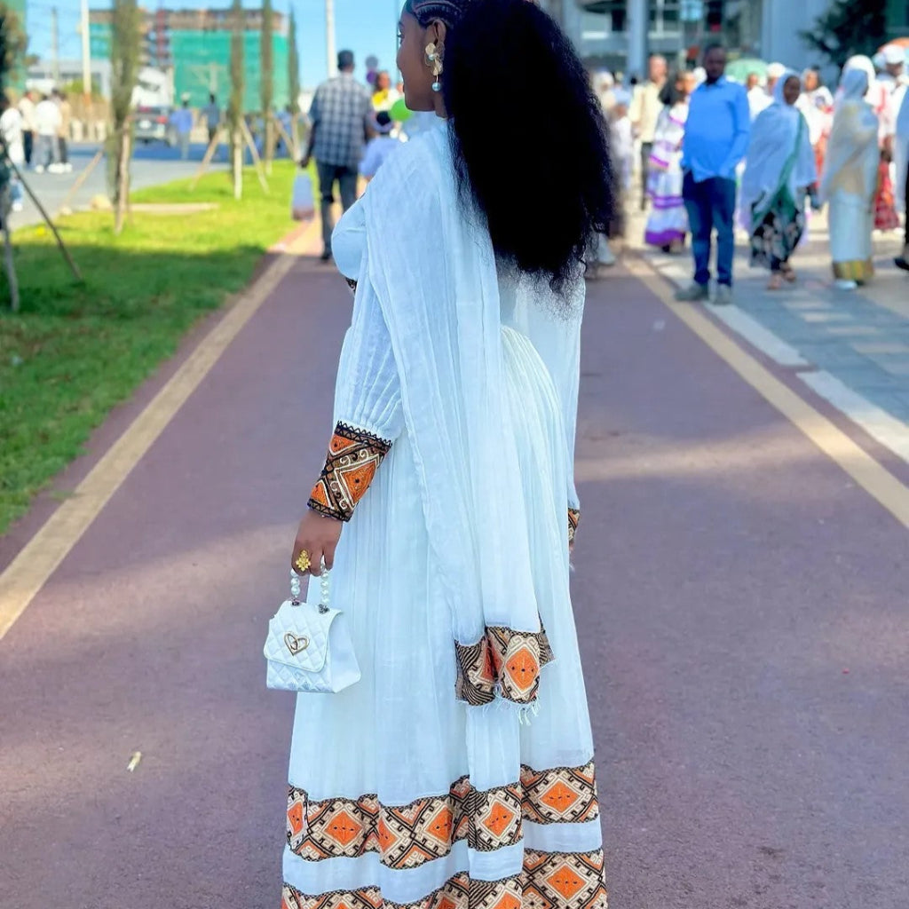 Weghata Habesha Dress