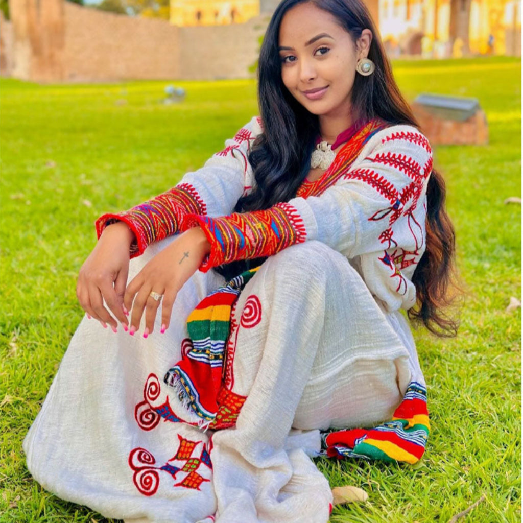 Woghata Habesha Traditonal Dress4