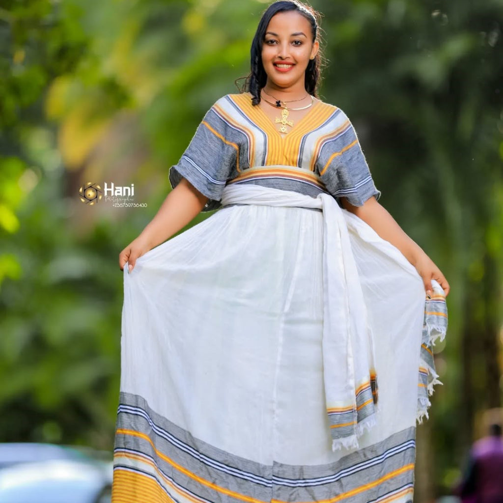 Wubit Habesha Dress - EthiopianClothing.Net