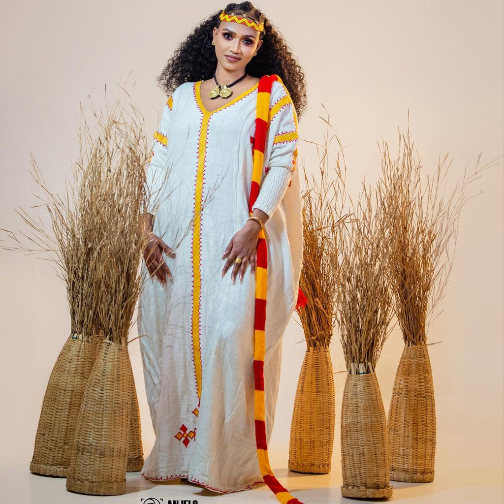 Atsede Ethiopian Habesha Dress