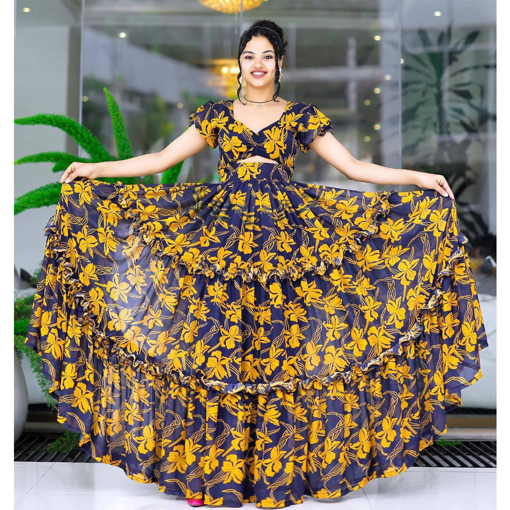 Short Sleeve Habesha Chiffon Dress Short Sleeve Habesha Chiffon Dress