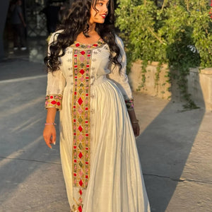 traditional Ethiopian habesha dress