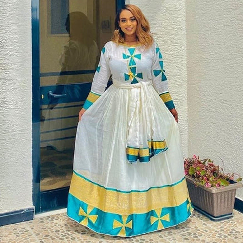 Diborah Ethiopian Dress S