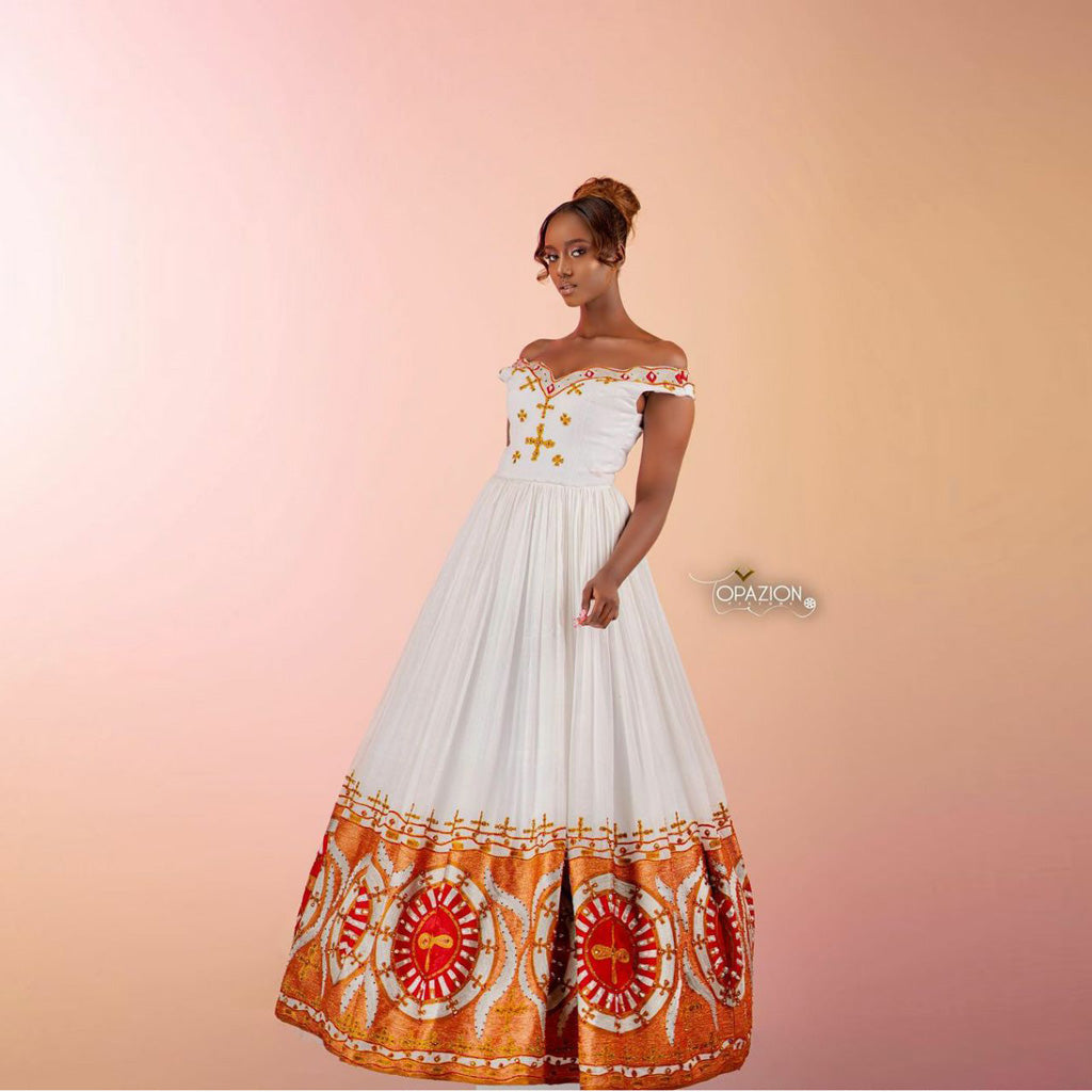 Muna Eritrean Traditional Wedding Dress