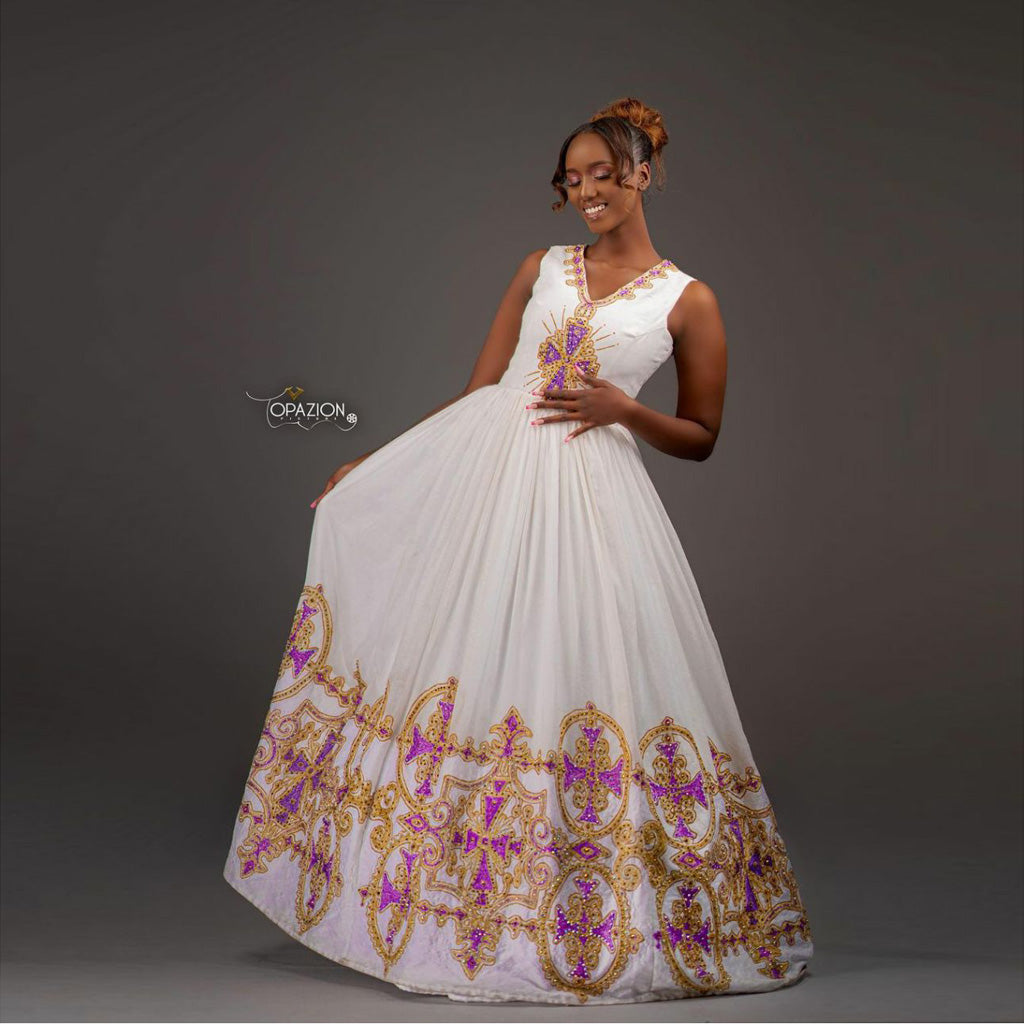 Tsega Ethiopian Habesha Wedding Dress