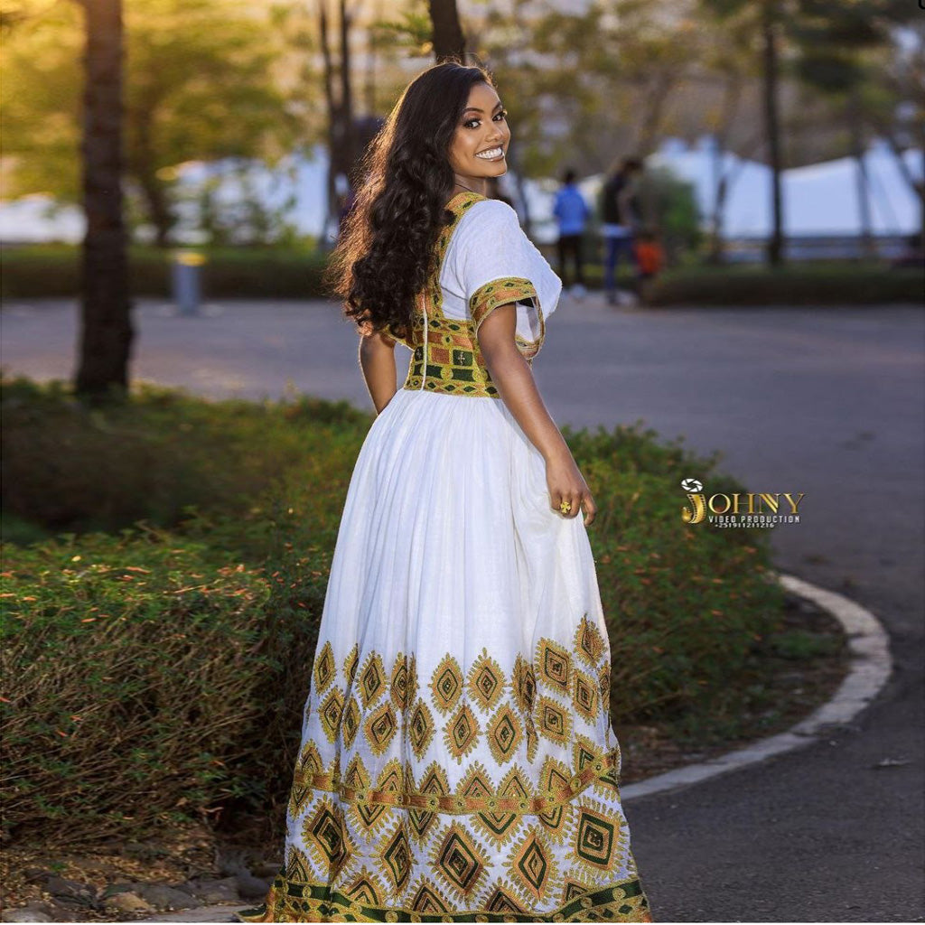 cultural ethiopian wedding dress