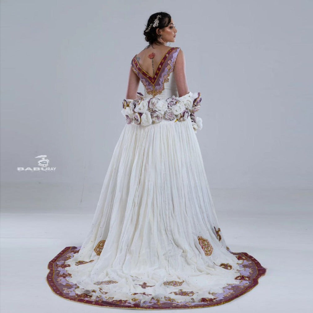 Wonchi Ethiopian Wedding Dress