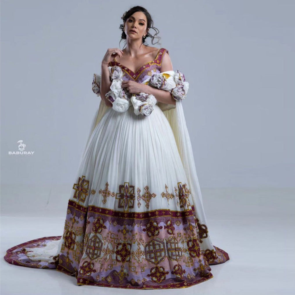 Wonchi Ethiopian Wedding Dress XL
