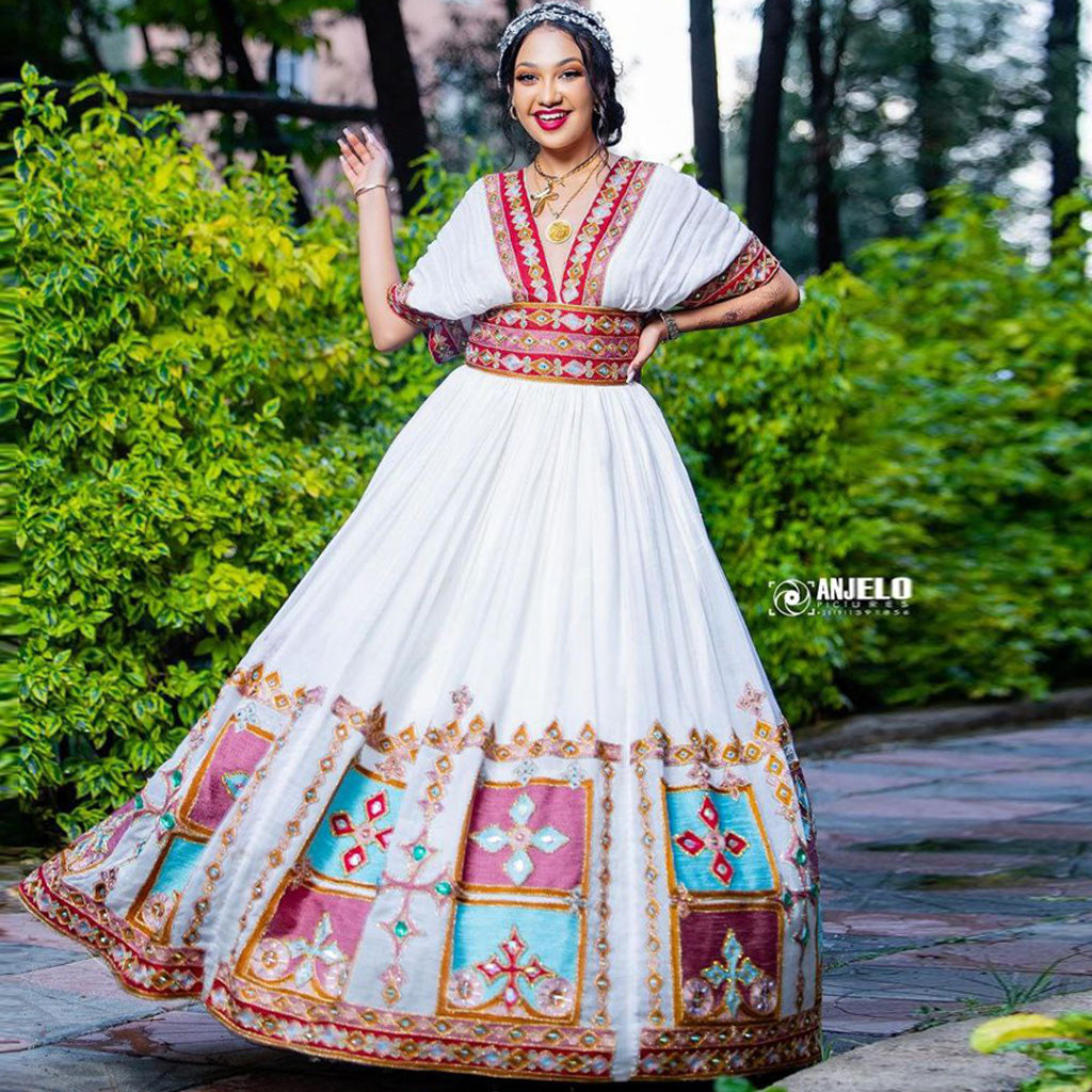 New traditional Ethiopian clothing Tagged "eritrean habesha wedding dress" - EthiopianClothing.Net New traditional Ethiopian clothing Tagged "eritrean habesha wedding dress" - EthiopianClothing.Net