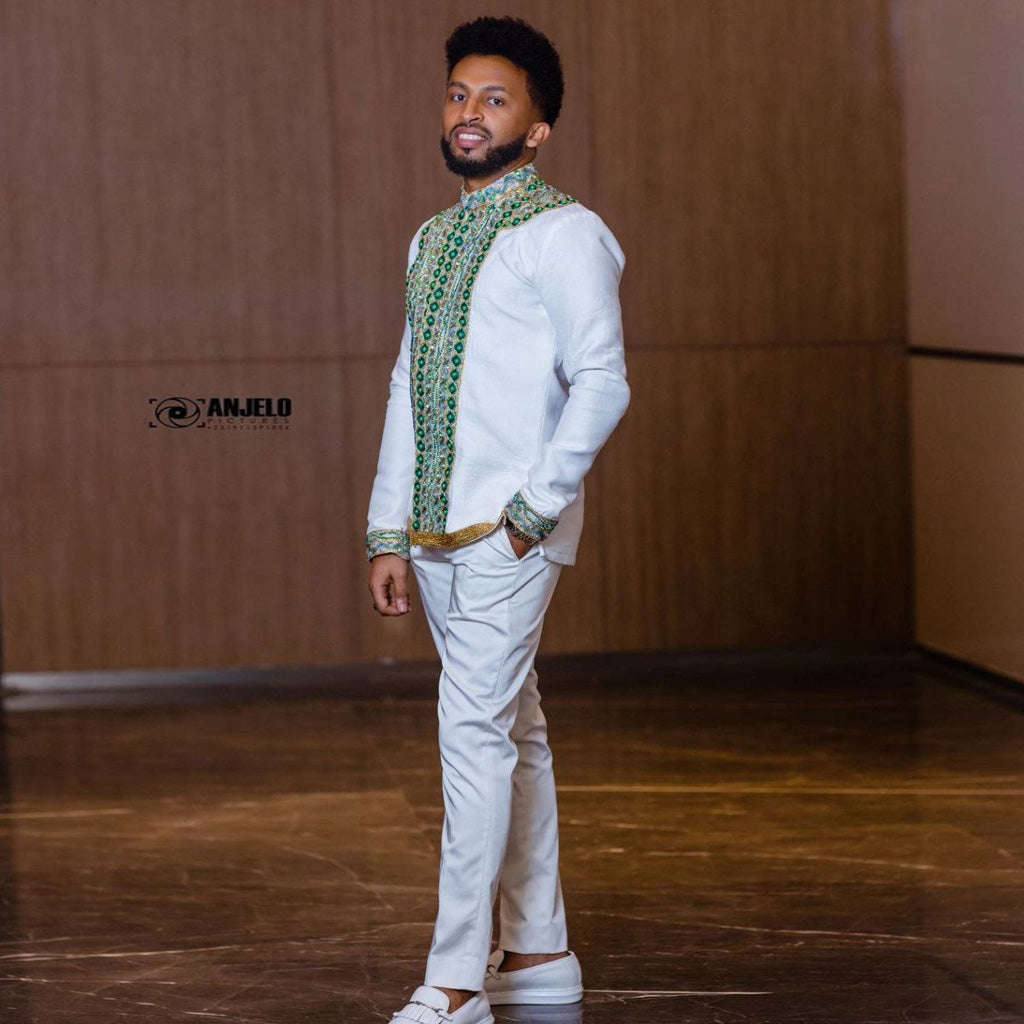 ethiopian traditional dress fashion Ethiopian Traditional Dress Modern Habesha Dress Handwoven Habesha Kemis Eritrean Dress XL