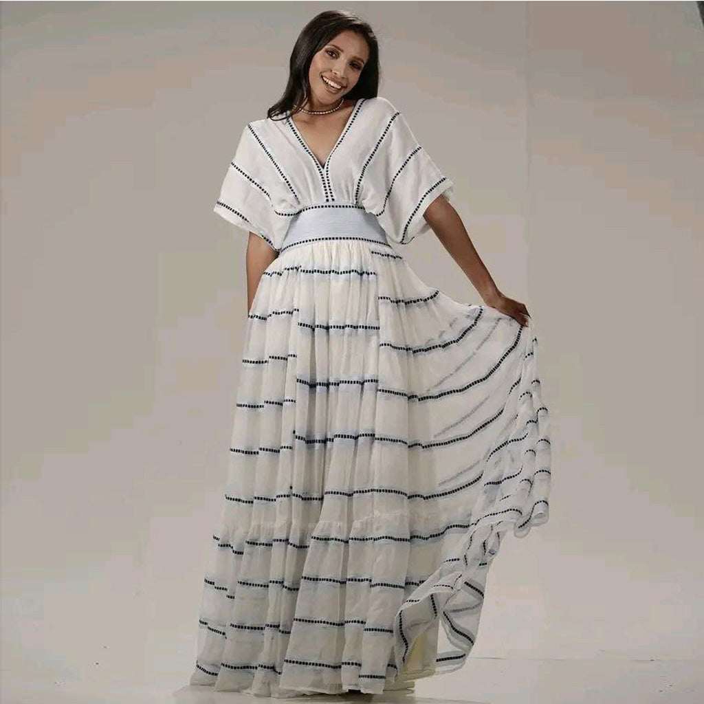 Chaltu Oromo Traditional Dress - EthiopianClothing.Net