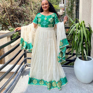 Abezu Ethiopian Habesha Dress