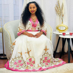 Berknesh Ethiopian Habesha Dress