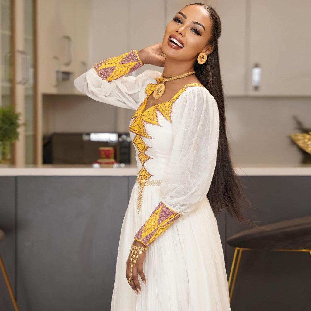 Temsel Ethiopian Dress XL Temsel Ethiopian Dress XL
