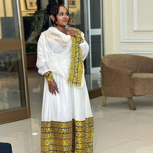 Habiba Ethiopian Habesha Dress