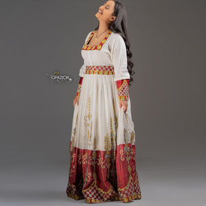 Werketu Ethiopian Wedding Dress