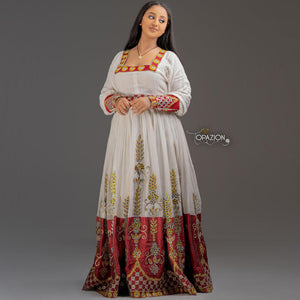 Werketu Ethiopian Wedding Dress