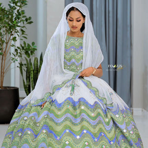 Amarti Ethiopian Wedding Dress