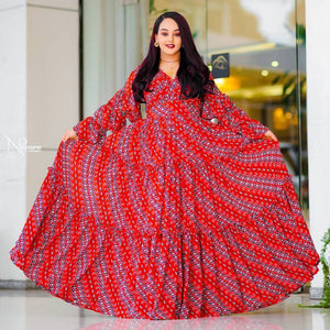 Jani Habesha Chiffon Dress