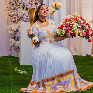 Nardos Ethiopian Wedding Dress