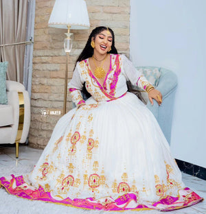 Sabrina Habesha Wedding Dress