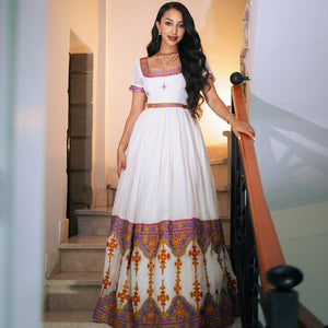 Mesaye Ethiopian Wedding Dress