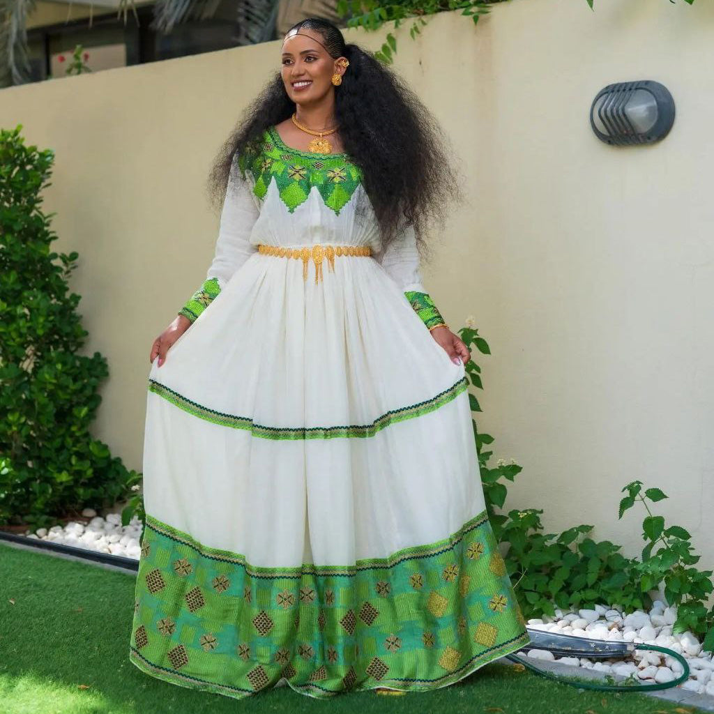 Kasu Habesha Kemis - EthiopianClothing.Net