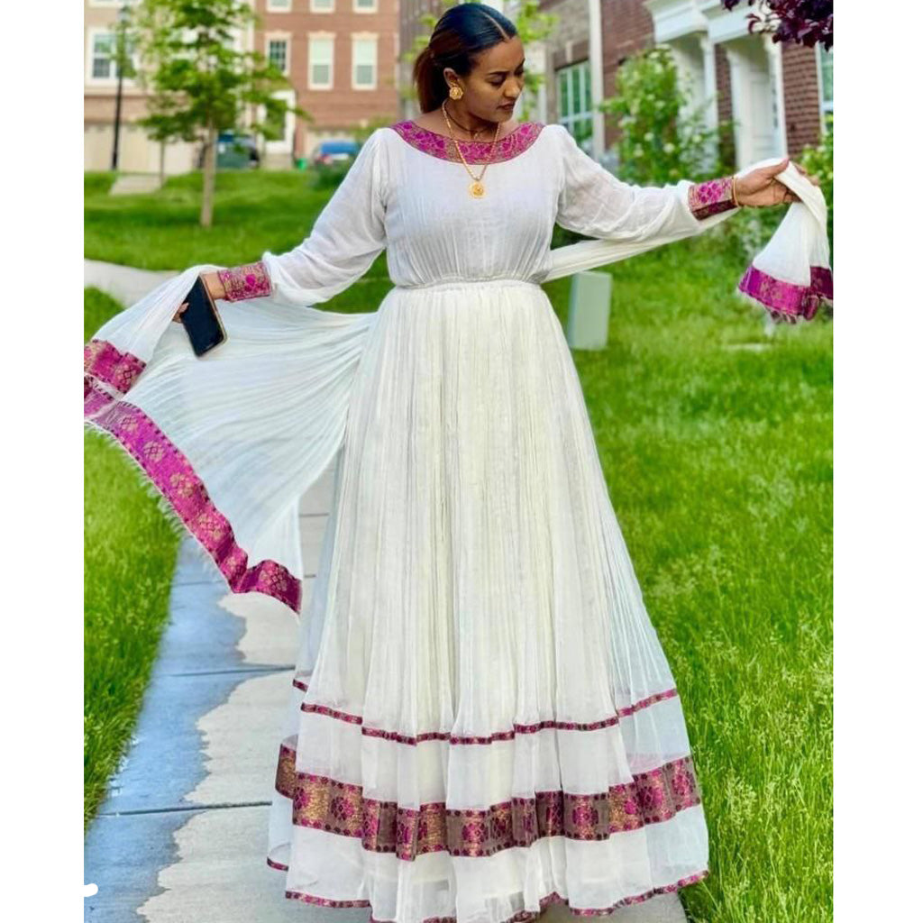 Aberash Ethiopian Habesha Dress