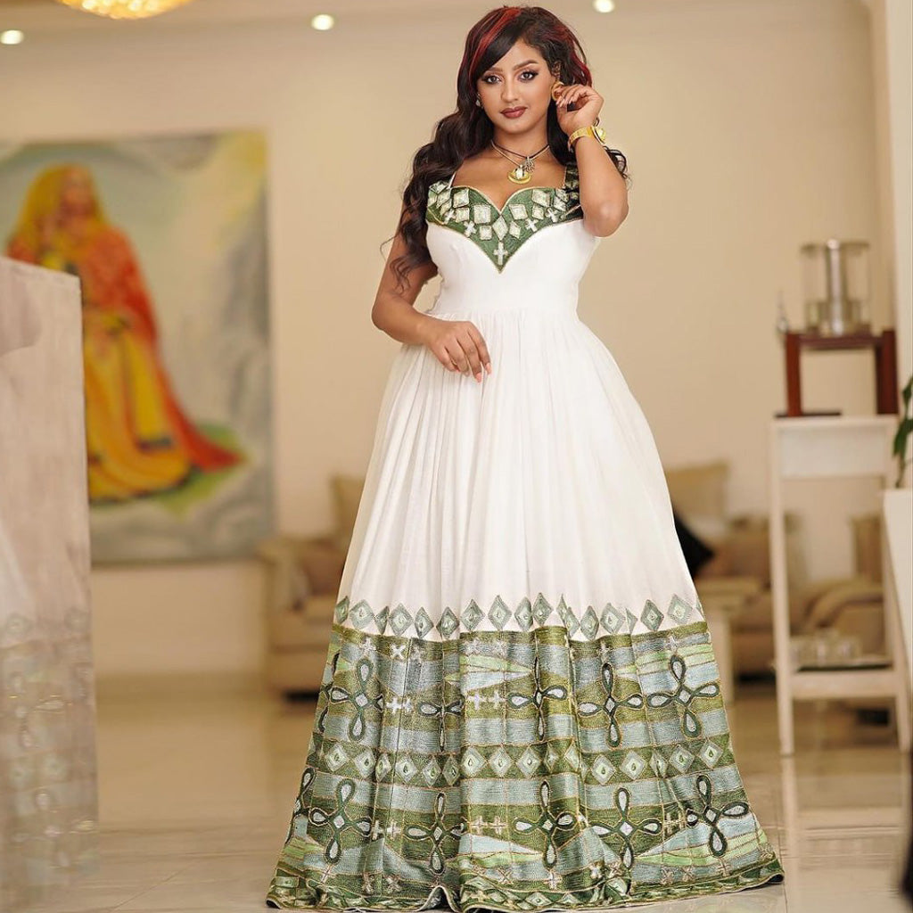 Nuhamin Ethiopian Wedding Dress