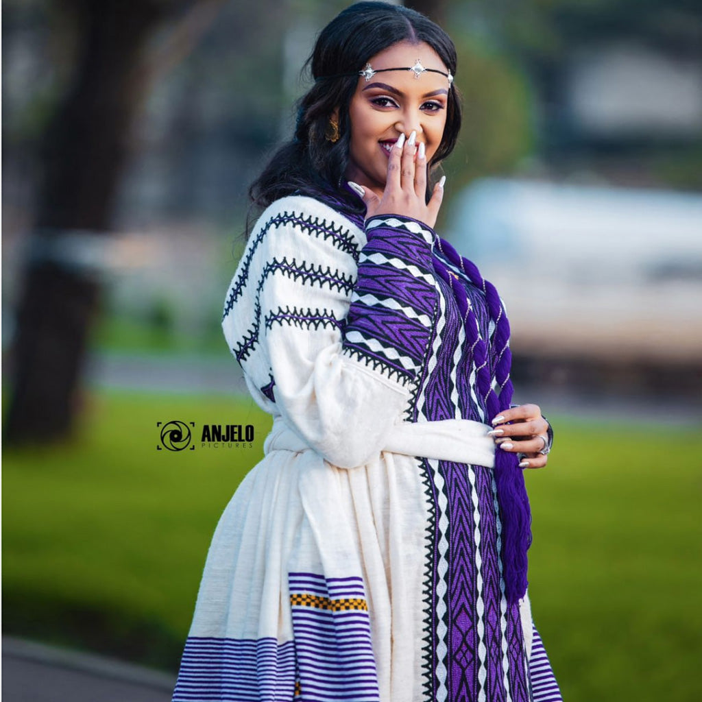 Tiana Traditional Habesha Dress