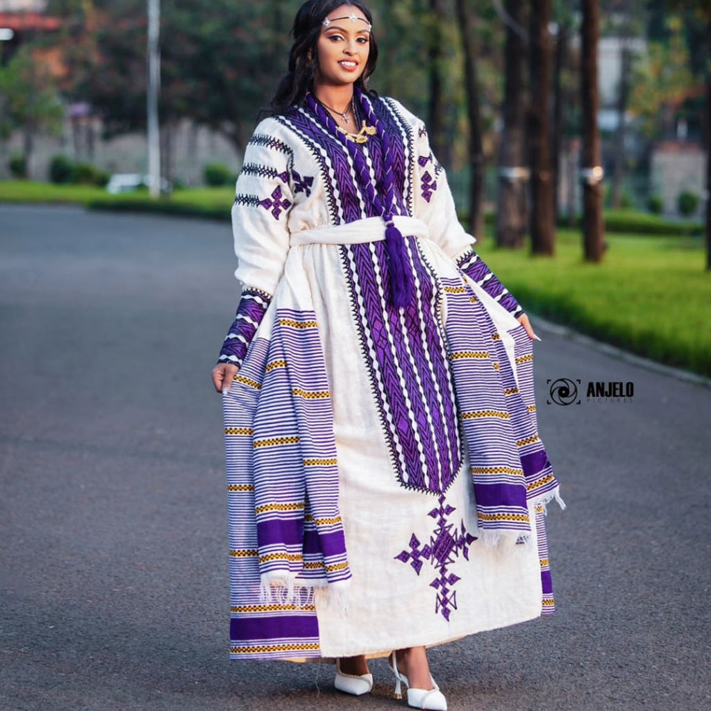 Tiana Traditional Habesha Dress